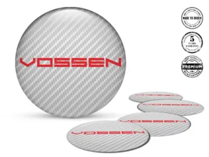 Vossen Individuelle Dome-Sticker Felgenplaketten-Stil
